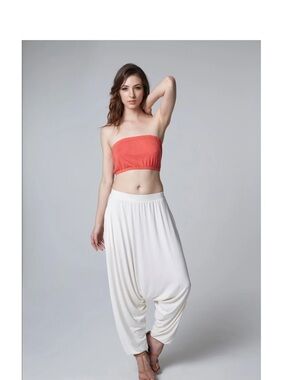 Cream Harem Pants